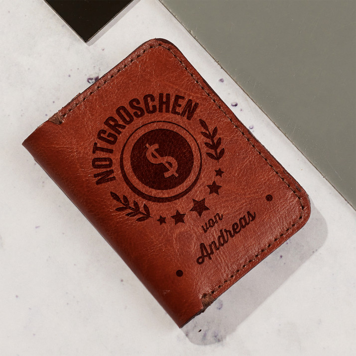 Notgroschen - Portemonnaie mit Münzfach