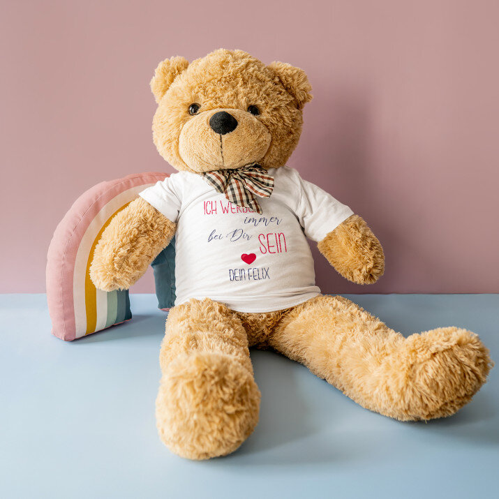Ich werde immer bei dir sein - eddybär 90 cm Ich werde immer bei dir sein - eddybär 90 cm