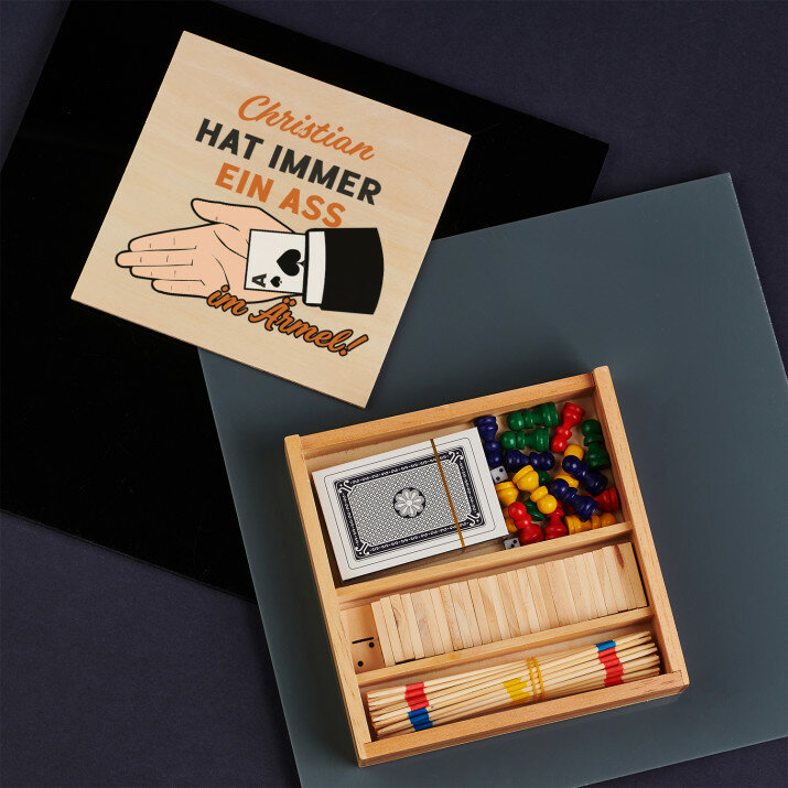 Hat immer ein ass im ärmel - Spielset