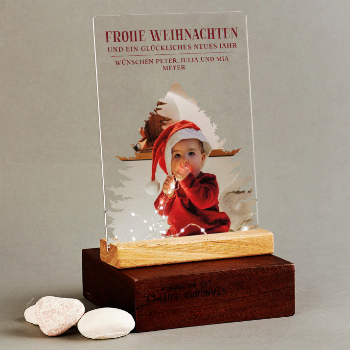 Foto Weihnachtsbaum - Druck auf Acrylglas