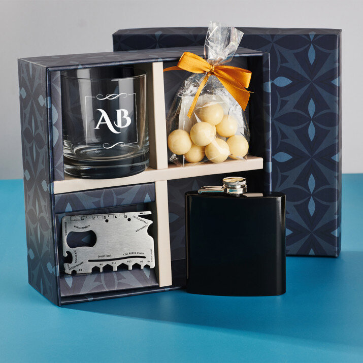 Geschenkset mit Whiskyglas Für Bruder