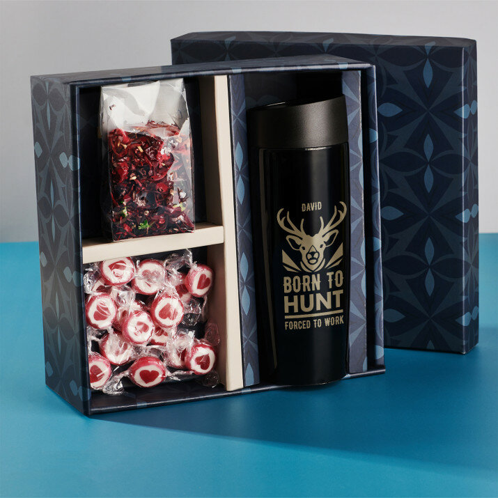 Geschenkset mit Thermobecher Für Jäger