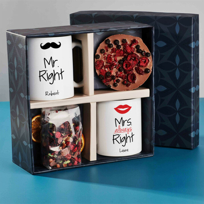 Geschenkset mit Tassen Für das Paar