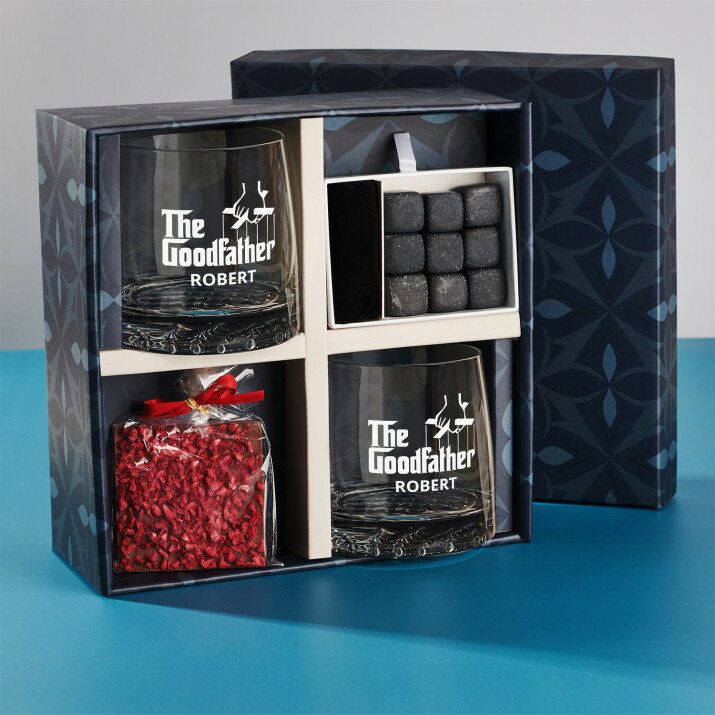 Geschenkset mit Whiskygläsern Für Papa