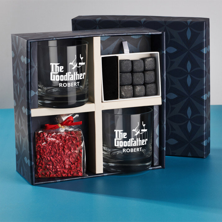 Geschenkset mit Whiskygläsern Für Papa