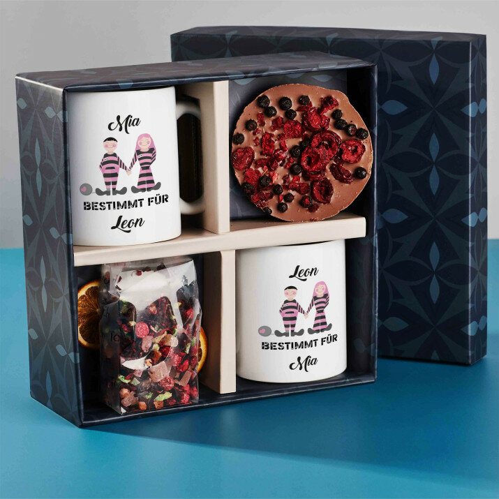 Geschenkset mit Tassen Für Ehefrau