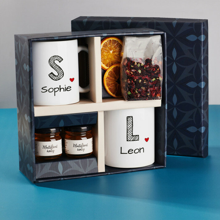 Geschenkset mit Tassen für Paare Für Ehefrau