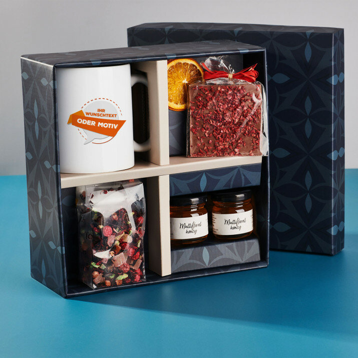 Geschenkset mit Tasse und Tee Eigenes Projekt