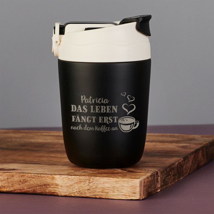 Leben nach dem kaffee - Thermobecher 360 ml