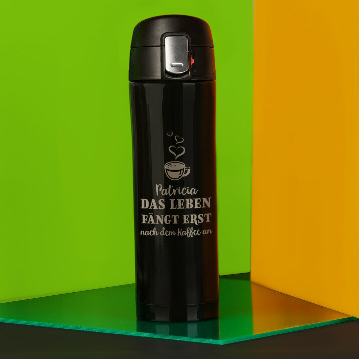 Leben nach dem Kaffee - Thermobecher 440 ml