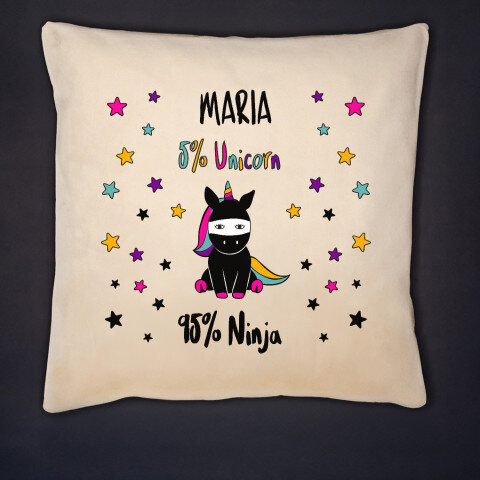 Unicorn ninja - Kissen