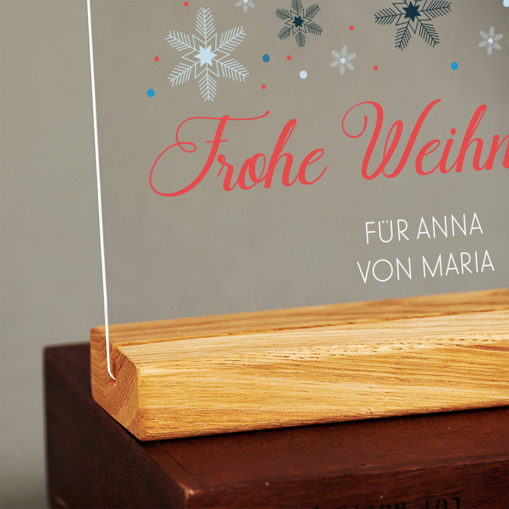 Weihnachtsbaum Druck auf Acrylglas GeschenkSpeziell.de