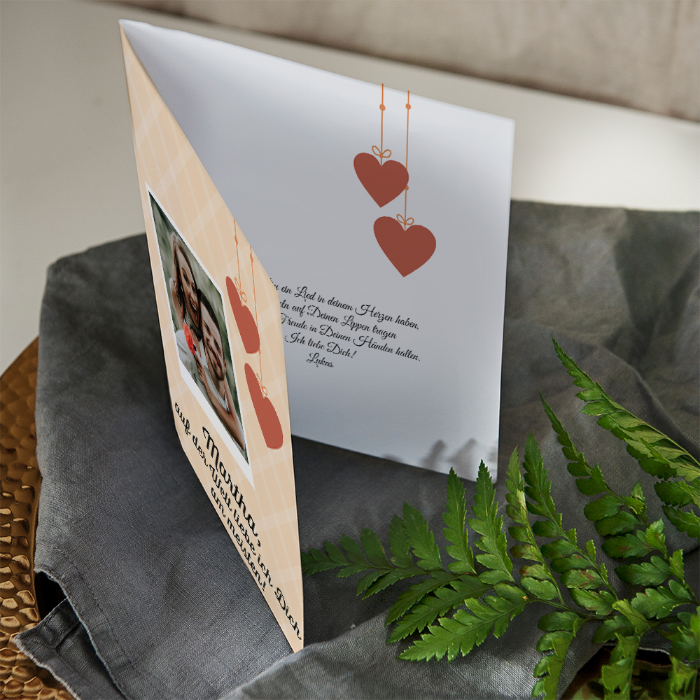 Ich liebe Dich am meisten Glückwunschkarte GeschenkSpeziell.de