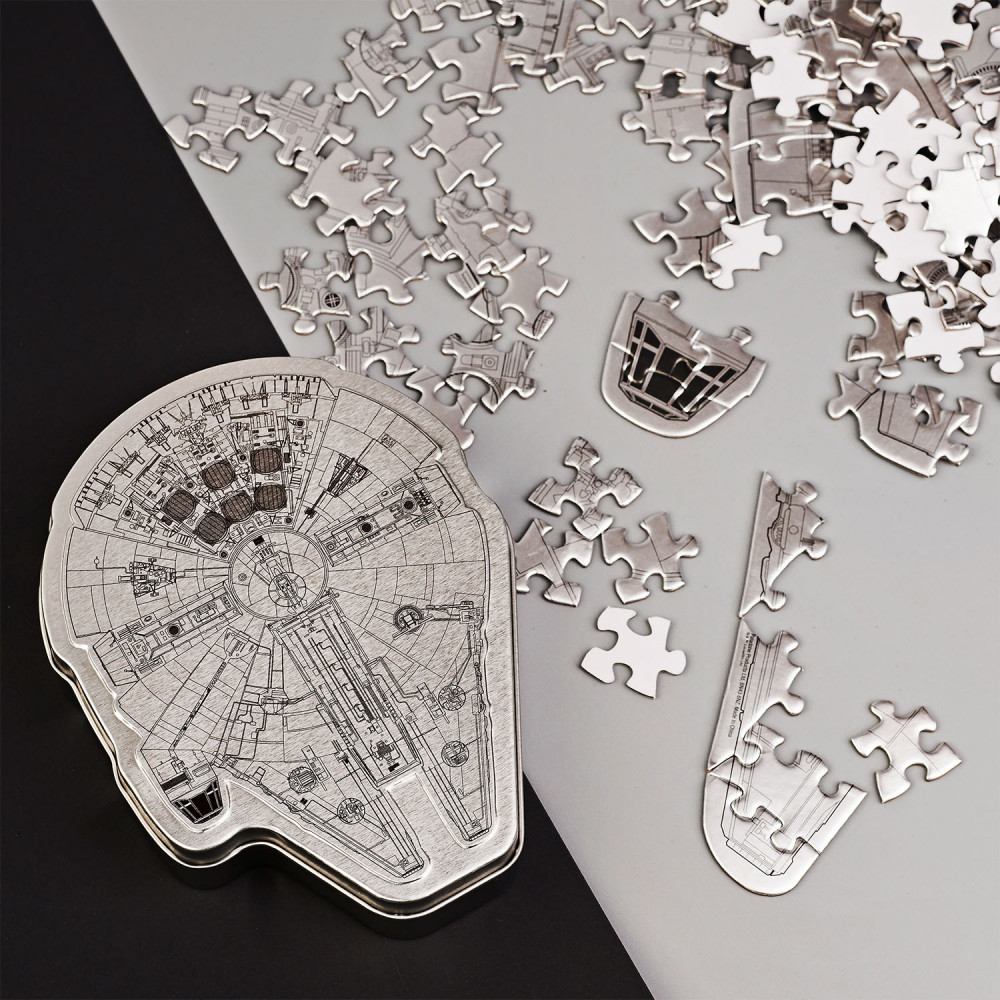 Star Wars Millennium Falcon Langarmshirt Für Jungen - Offiziell Lizenziert