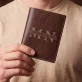 Initialen Vor - und Nachname - Leder Portemonnaie für Herren