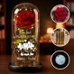 Wir sind füreinander bestimmt - Ewige Rose Im Glas Wir sind füreinander bestimmt - Ewige Rose Im Glas