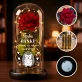 Danke, dass du es mit mir aushältst - Ewige Rose Im Glas