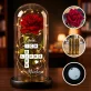 ich liebe Dich Scrabble - Ewige Rose Im Glas ich liebe Dich Scrabble - Ewige Rose Im Glas