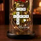 ich liebe Dich Scrabble - Ewige Rose Im Glas ich liebe Dich Scrabble - Ewige Rose Im Glas