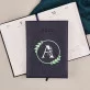 Monogramm im Kreis Blumen - Kalender