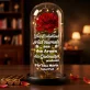 Oma - Ewige Rose Im Glas