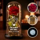 Füreinander bestimmt - Ewige Rose Im Glas Füreinander bestimmt - Ewige Rose Im Glas