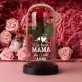 Geschenkset für Mama zum Muttertag mit Ewiger Rose, Schokolade und Badesalz Geschenkset für Mama zum Muttertag mit Ewiger Rose, Schokolade und Badesalz