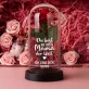 Geschenkset für die beste Mama mit Ewiger Rose, Schokolade und Badesalz Geschenkset für die beste Mama mit Ewiger Rose, Schokolade und Badesalz