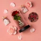 Geschenkset Für die Verlobte 2 mit Ewiger Rose, Schokolade und Badesalz Geschenkset Für die Verlobte 2 mit Ewiger Rose, Schokolade und Badesalz