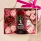 Geschenkset Für die Verlobte 2 mit Ewiger Rose, Schokolade und Badesalz Geschenkset Für die Verlobte 2 mit Ewiger Rose, Schokolade und Badesalz