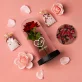 Geschenkset Zum Valentinstag mit Ewiger Rose, Schokolade und Badesalz Geschenkset Zum Valentinstag mit Ewiger Rose, Schokolade und Badesalz