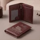 König der Jäger - Leder Portemonnaie für Herren