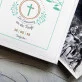 Taufe Zweige - personalisiertes Fotoalbum