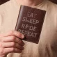 Eat, Sleep, Ride - Leder Portemonnaie für Herren Eat, Sleep, Ride - Leder Portemonnaie für Herren