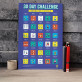 30 Day Challenge Exercise Scratch Poster