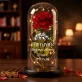 Für immer zusammen - Ewige Rose Im Glas Für immer zusammen - Ewige Rose Im Glas