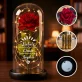 Liebste Oma - Ewige Rose Im Glas Liebste Oma - Ewige Rose Im Glas