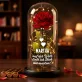 ich liebe dich am meisten - Ewige Rose Im Glas