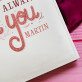 Always love you - personalisiertes Fotoalbum