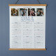 Oma - Poster-Kalender mit Holzleisten