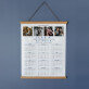 Oma - Poster-Kalender mit Holzleisten