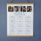 Oma - Poster-Kalender mit Holzleisten