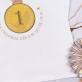Medaille für Oma - T-Shirt mit Aufdruck für Damen