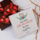 Oma, Opa, Vielen Dank - Schokolade mit Erdbeeren