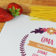 Oma, danke für Alles - Schneidebrett