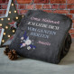 Oma ich liebe Dich - Decke mit Stickerei