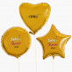 Baby shower Mädchen - Set mit Heliumballons - Formen