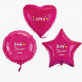 Baby shower Mädchen - Set mit Heliumballons - Formen