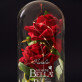 Sei meine bella - Ewige Rose Im Glas