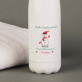 Schneemann - Weiße Wasserflasche 500 ml